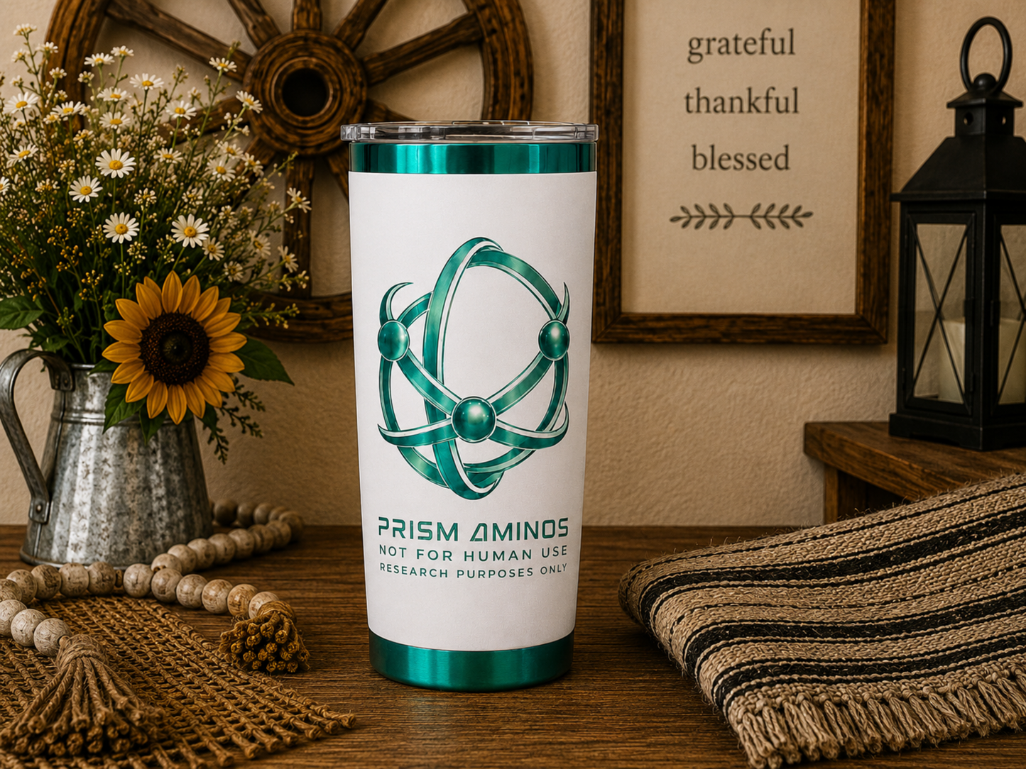 Prism tumbler.