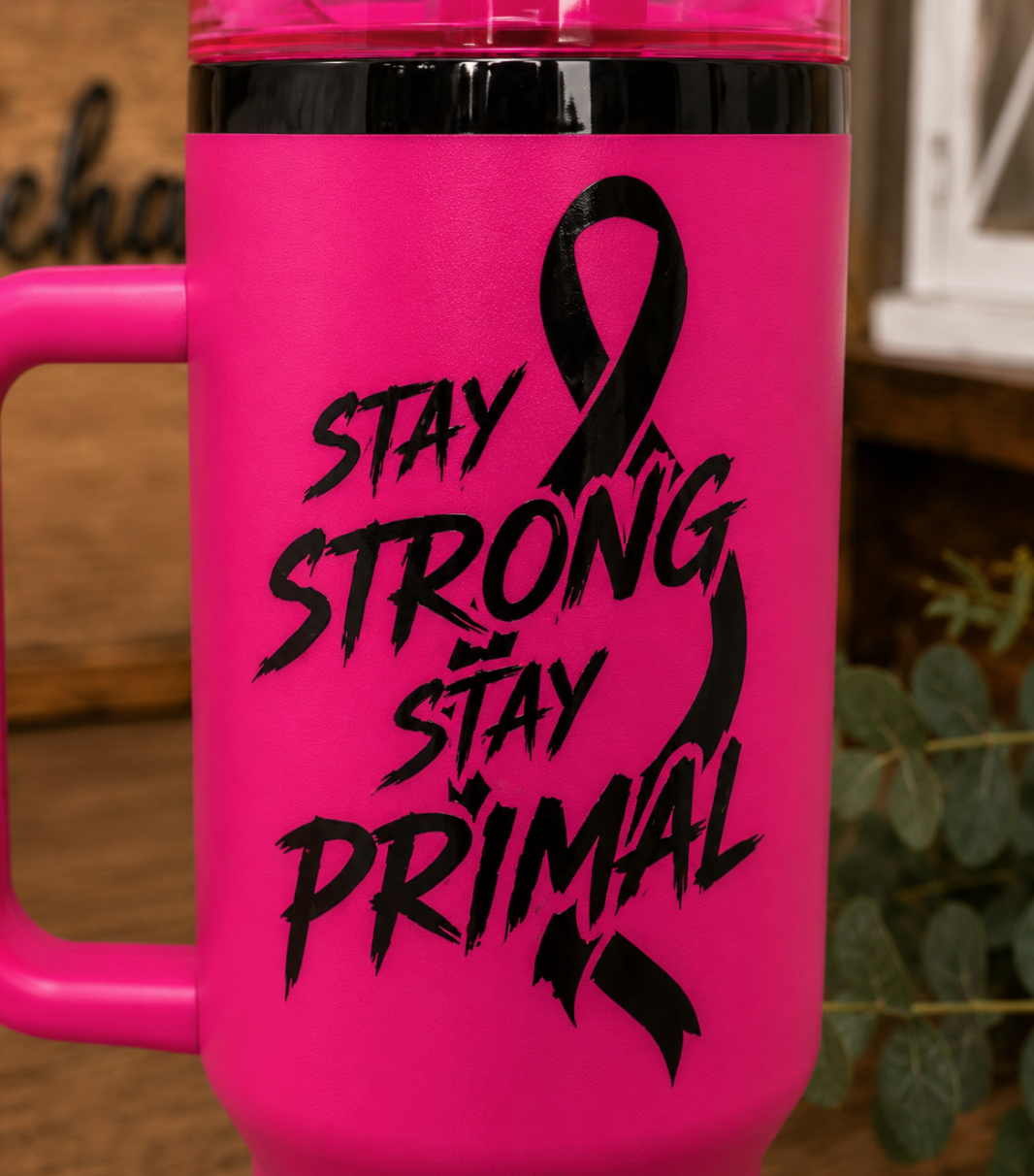 Stay Strong. Stay Primal 40 oz Tumbler (Coming soon) 10/01