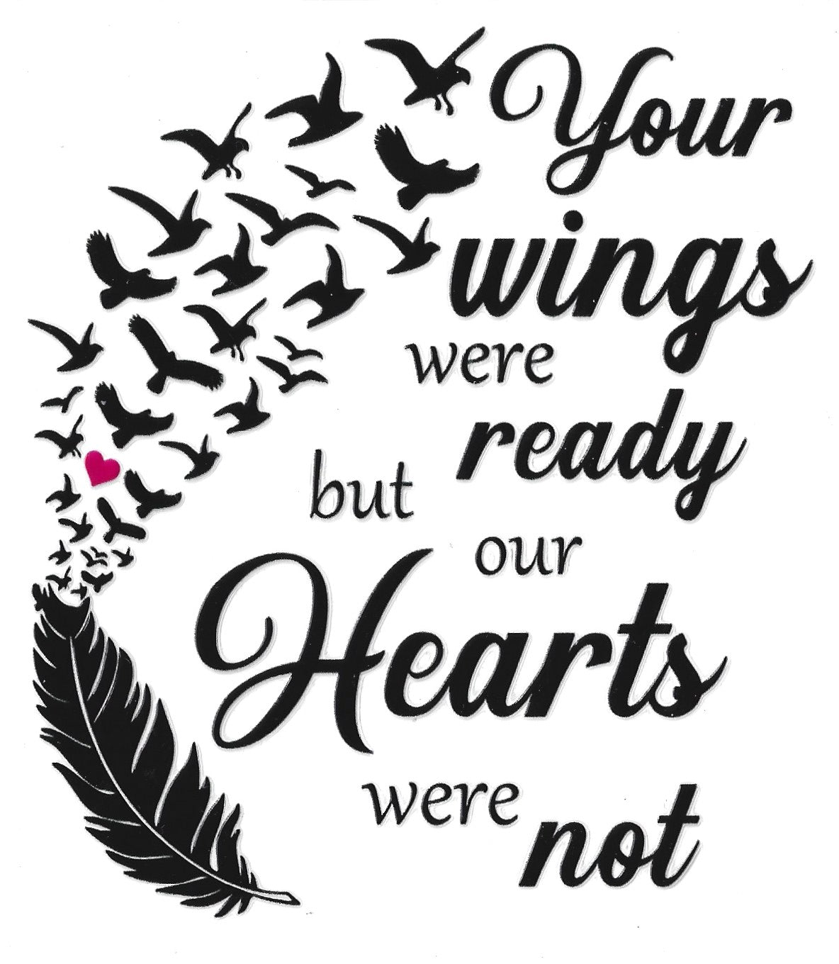 But our hearts, were not.
