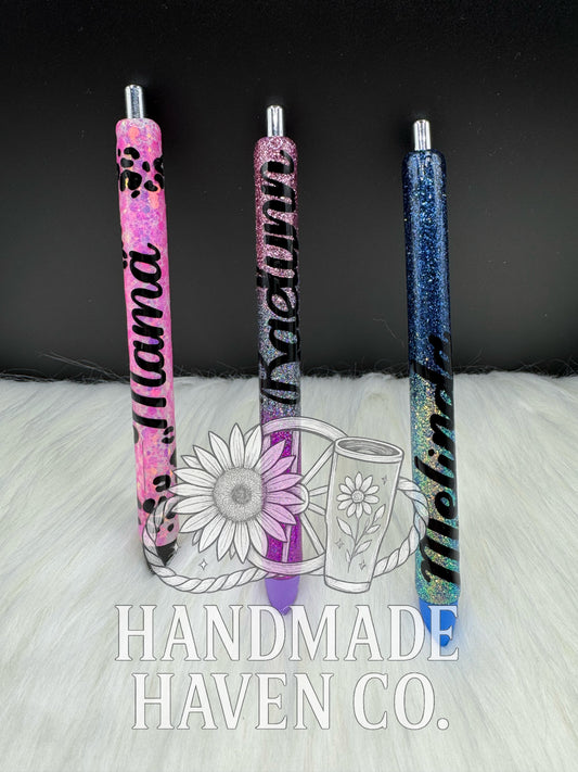 Custom Name pen