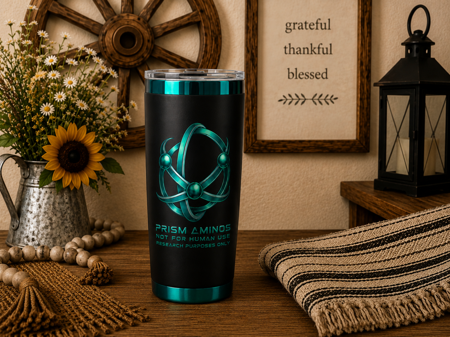 Prism tumbler.