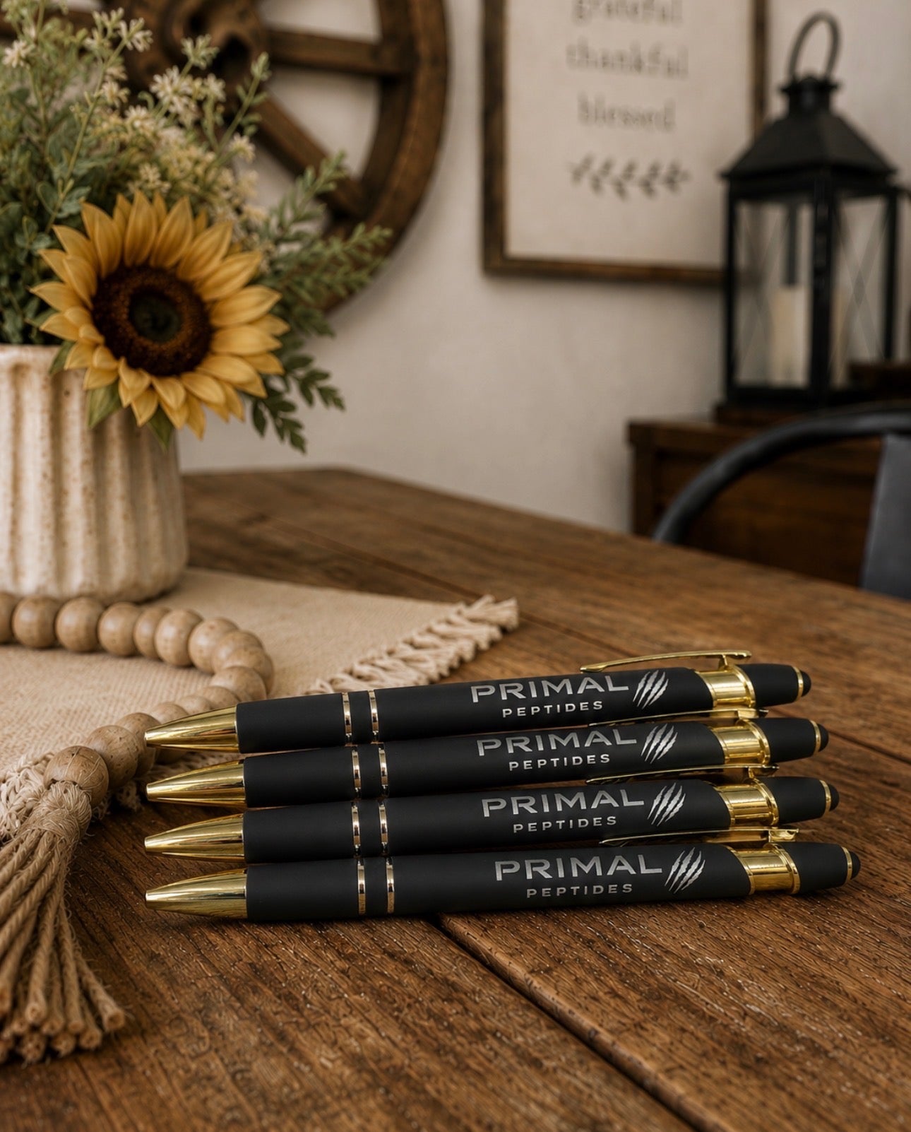 Engraved pens