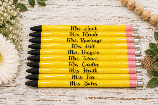 School pens.