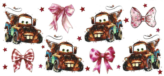 Pink bow Mater