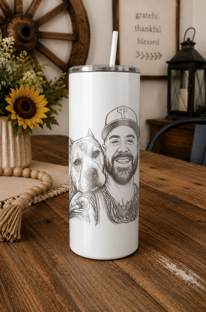 Custom Photo Tumbler