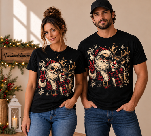 Sleigh All Day Christmas Tee